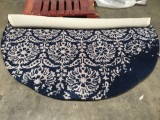 Home Decorations 7-3/4 ft. Round Denton Rug