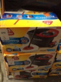 (3) O-Cedar Easy Wring and Spin Mop and Bucket System