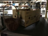 Lot of Vintage Wicker Carry Baskets