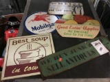 Lot of Vintage Metal Wall Hangings