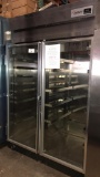 Refrigerator with Pan Slides