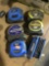Lot of Assorted Damaged Tape Measures and HEX Sets