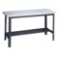 Edsal 34 in. H x 48 in. W x 24 in. D Plastic Laminate Top Workbench with Shelf