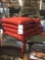 (4) Red Lawn Chair Cushions