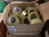 Lot of Rolls of Clear Packing Tape
