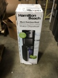 Hamilton Beach Black/Stainless Steel Water Dispenser