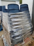 (40) Virco chairs. Blue. 14