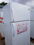 (1) Frigidaire. Refrigerator. White.