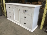 White 6-Drawer Dresser