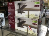 (2) Home Decorators Mewry LED 52 in. Indoor Ceiling Fans