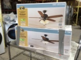 (1) Hampton Bay Rockport and (1) Holly Springs 52 in. lg. Room Ceiling Fans