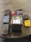 Lot of Assorted Drill Bits, Craftsman Woodboring Set, Punch Set Etc.