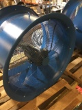 Blue Large Industrial Fan Unit