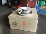 (12) Schonwald Fine China Espresso Cups w/Saucers