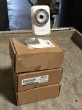 (3) MyDLink Day/Night Network 1150 Cloud Cameras