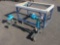 (2) Heavy Duty Industrial Rolling Carts With No Top