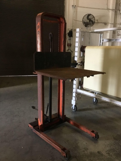 Presto Hydraulic Steel Frame Material Lift