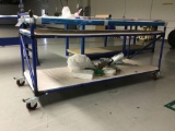 Creform Pipe And Joint Rolling Utility Table