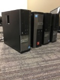 (4) Small Dell Computer Towers