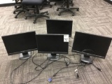 (4) V7 Computer Monitors