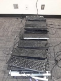 Lot of Assorted Computer Keyboards