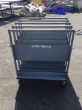 Upright Rolling Utility Cart