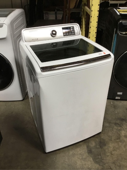 Samsung 4.5 cu. ft. High-Efficiency Top Load Washer in White