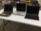 (3) Assorted Dell Notebook PCs