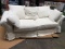 Klaussner Owen Sofa Fabric Truman Cloud White Twill