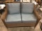 Hampton Bay Outdoor Wicker Loveseat