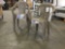(4) Adams Low Back Chairs