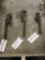 (3) Various Sized Pipe Wrenches