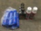 Lot Of Mobil Grease, Bars Leaks Head Gasket Repair,Dykem Steel Red Layout Fluid