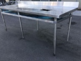 Stainless Steel Restaurant Table