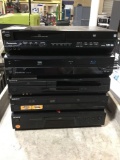 (5) DVD, Blu-Ray, and VHS Players