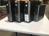 (4) Dell Optiplex 9020 Desktop Towers