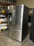 Samsung 28 cu. ft. 3-Door French Door Food ShowCase Refrigerator**GETS COLD**