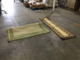 (1) Area Rug and (1) Runner