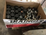 Lot Of Triflow Synthetic Oil Spray Can And Sprayon Carton Stencil Ink Spray cans