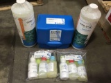 Lot of ORB-3 Solutions Antifoam, LaMotte Refill- Chlorine, LaMotte Turbidity Column