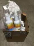 Lot Of La-Ca Cool Gel Heat Barrier Spray and Uvex Clear Lens Cleaner