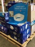 (4) Care Hinged a Toilet Seat Dispensers