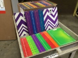 Lot of Assorted School-Grade Folders