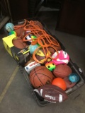 Lot of Assorted Sports Balls