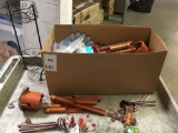 Lot of Various Wind Chimes and Other Items