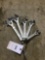 Lot of Assorted Husky Adjustable Open End Wrenches