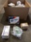 Lot of Assorted Respirators And Exit Sign