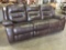 Dark Brown Lester Reclining Sofa