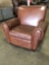 Brown Leather Arm Chair