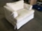 White Two Person Sofa Chair